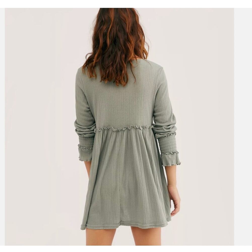 Free People Beach High Tide Mini Dress Size Large - Picture 2 of 11